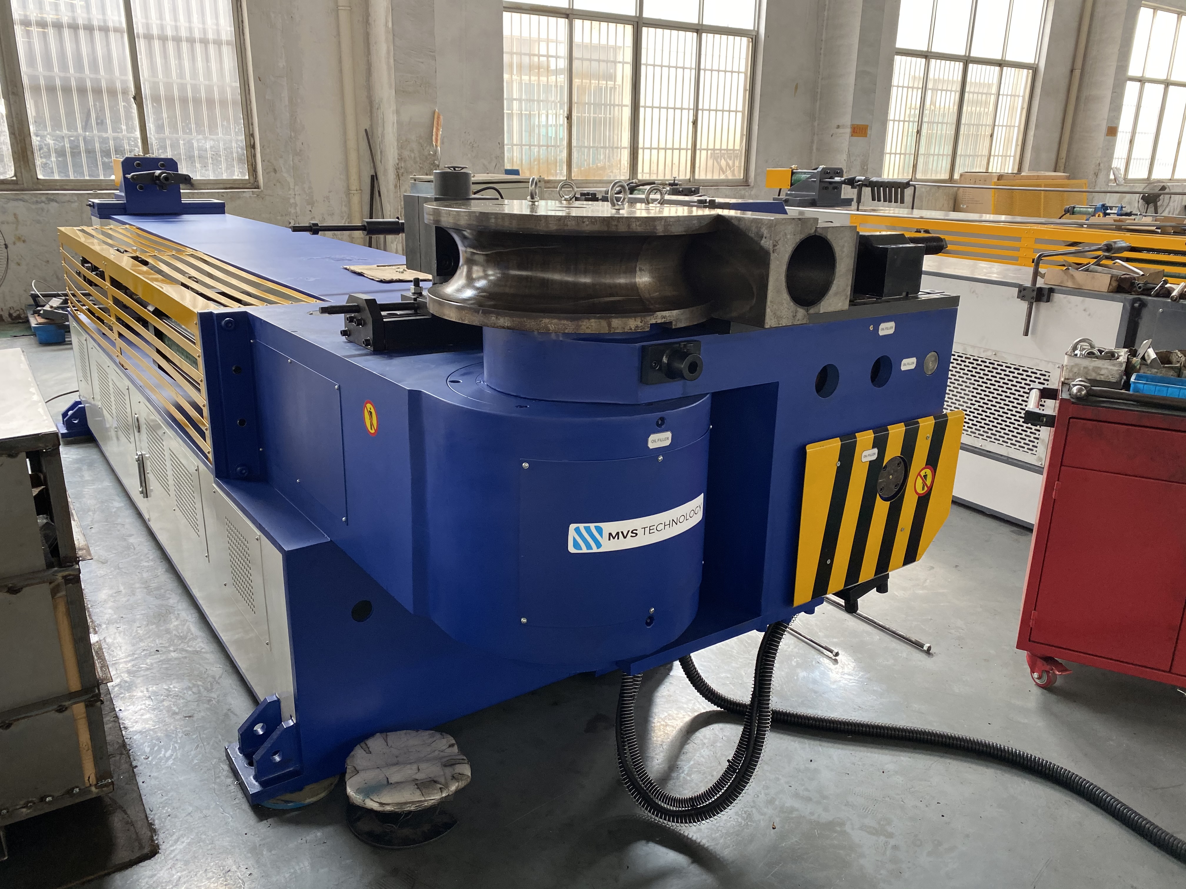 Large Diameter Hydraulic Tube Bending Machine GMSB129NCB from China